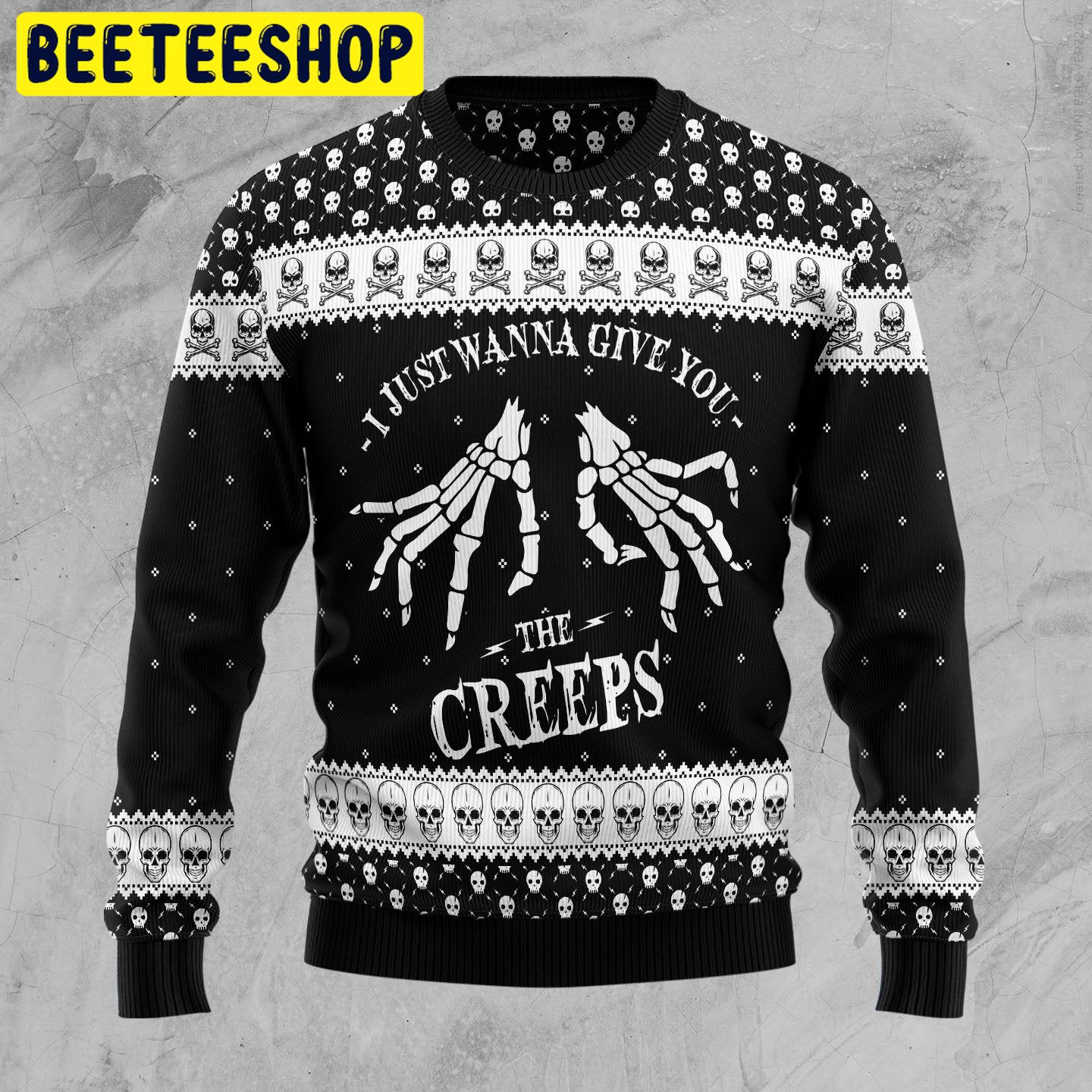 I Just Wanna Give You The Creeps Halloween Sweater