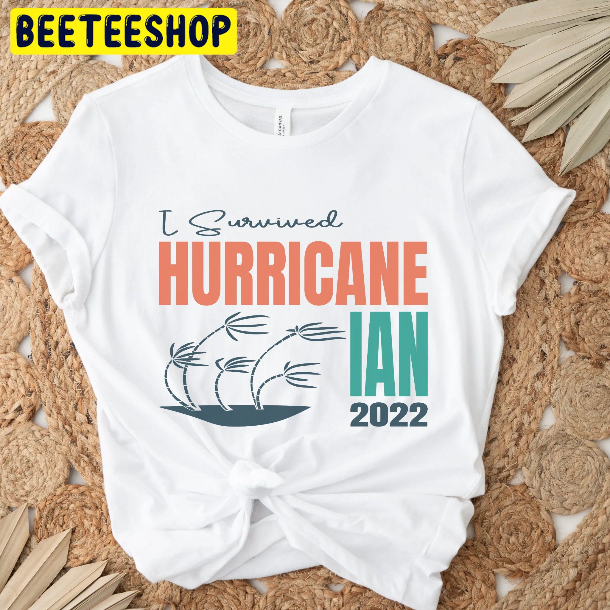 I Survived Hurricane Ian 2022 Trending Unisex T-Shirt