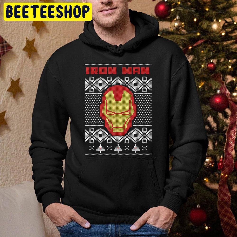 Iron Man Knit Christmas Trending Unisex Hoodie