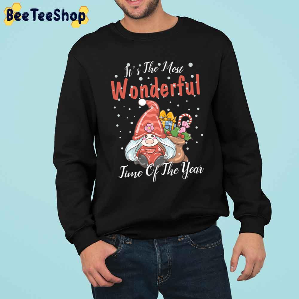 It’s The Most Wonderful Time Of The Year Cute Gnome Trending Unisex Sweatshirt