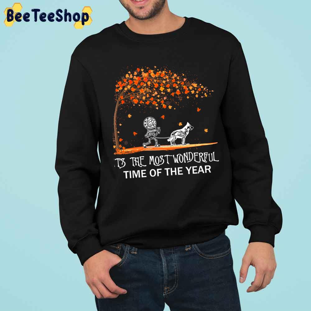 It’s The Most Wonderful Time Of The Year Funny Husky Trending Unisex Sweatshirt