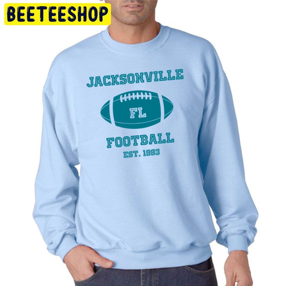 Jacksonville Jaguars Football Vintage Crewneck Sweatshirt - Cruel Ball