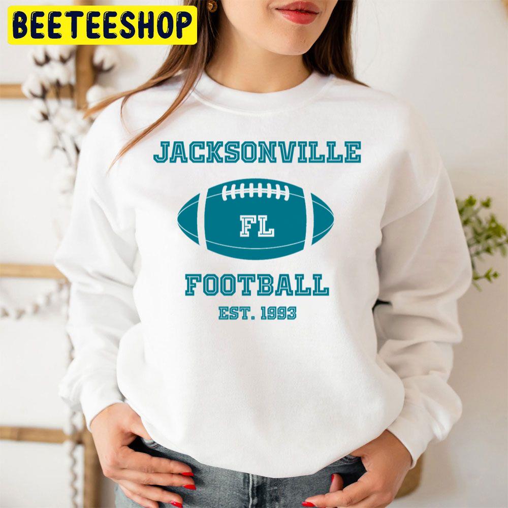 Jacksonville Jaguars Football Sweatshirt Vintage 80s Retro Style Shirt -  iTeeUS