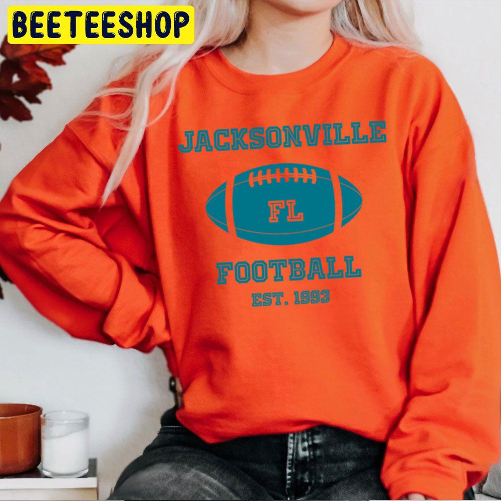 Jacksonville Jaguars Football Sweatshirt Vintage 80s Retro Style Shirt -  iTeeUS