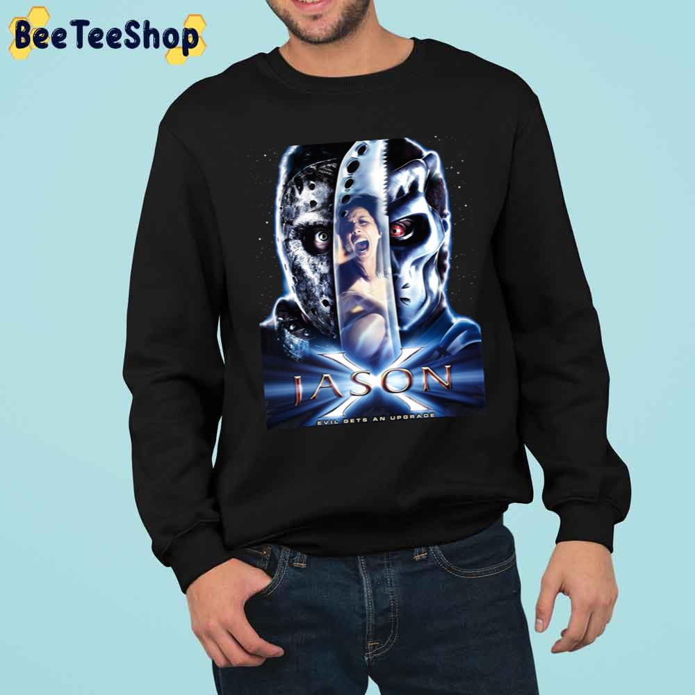 Jasonx Evil Gets An Upgrade Halloween Trending Unisex Sweatshirt