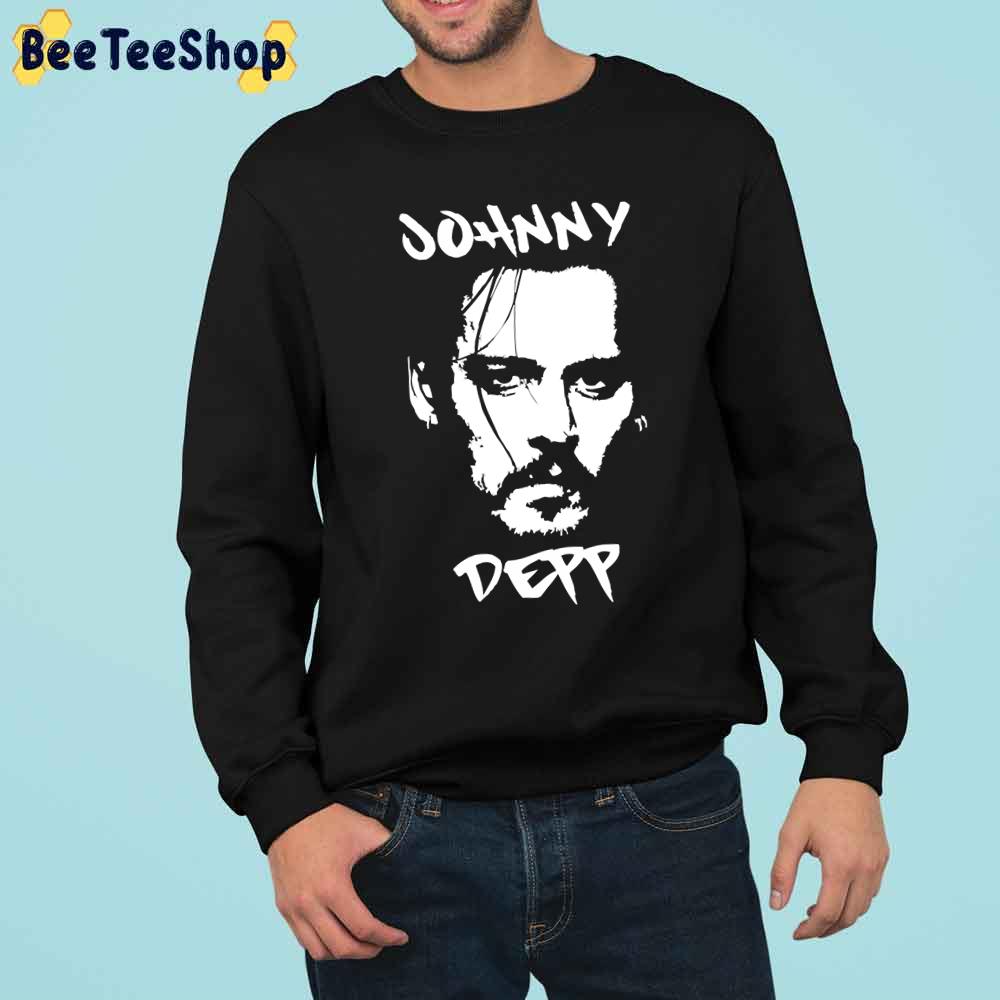 Johnny Depp White Art Trending Unisex Sweatshirt