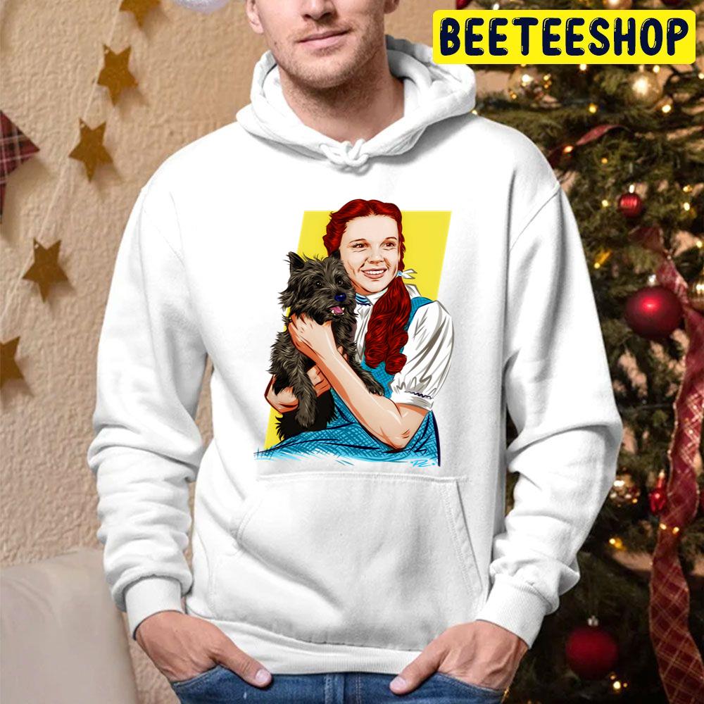 Judy Garland An Illustration By Paul Cemmick Trending Unisex Hoodie