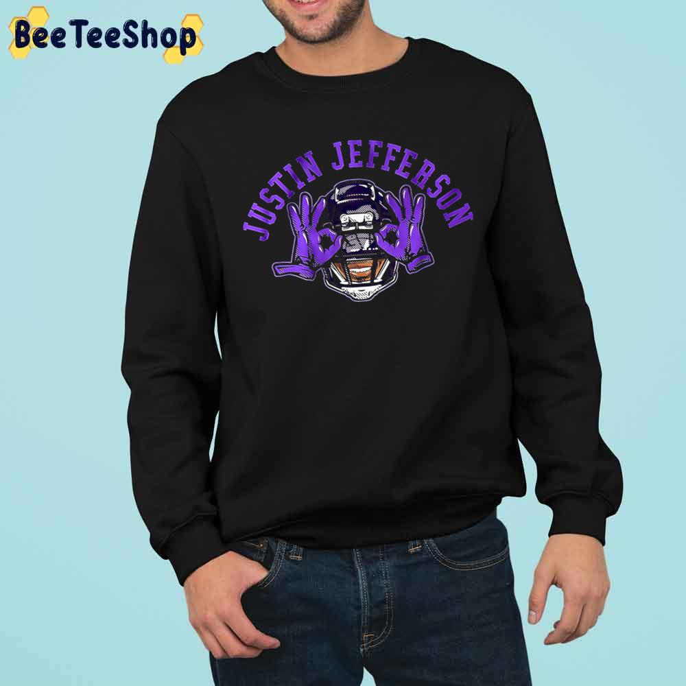 Justin Jefferson Beating A Dead Horse Trending Unisex Sweatshirt