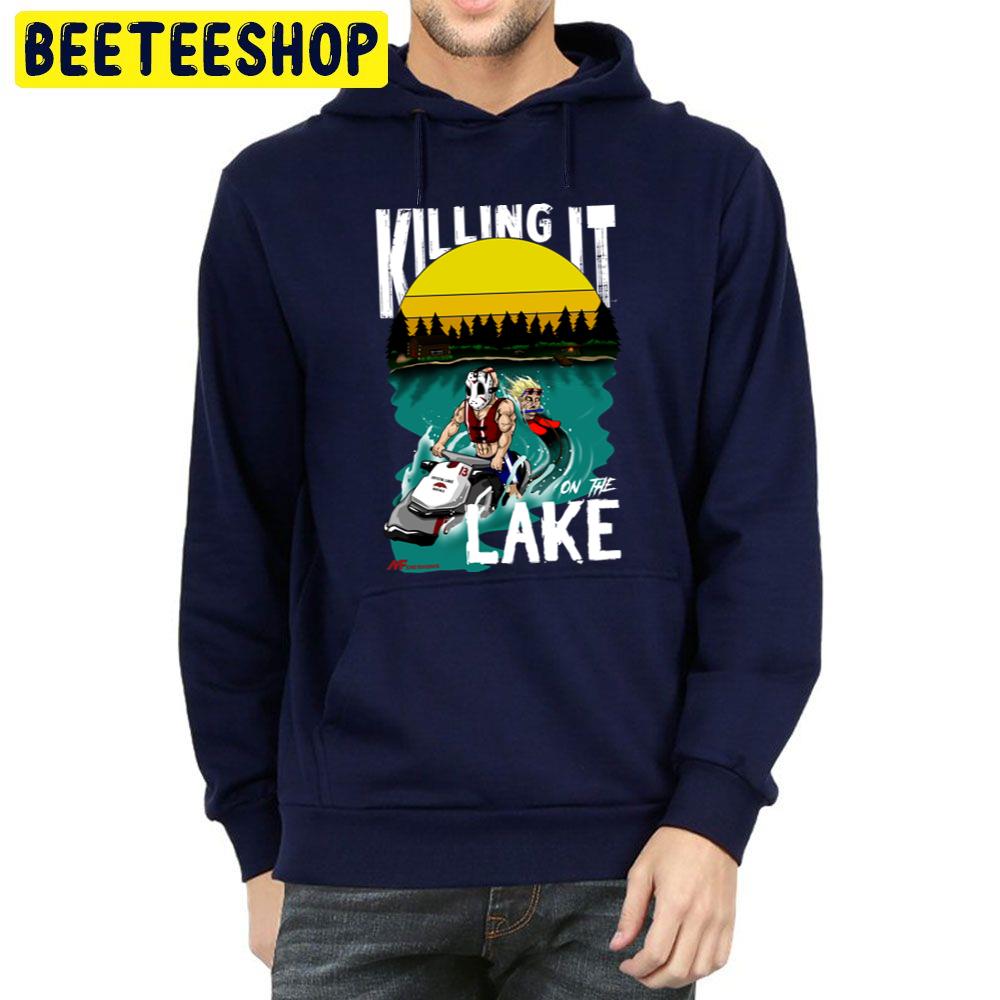 Killing It On The Lake Funny Jason Halloween Trending Unisex Hoodie