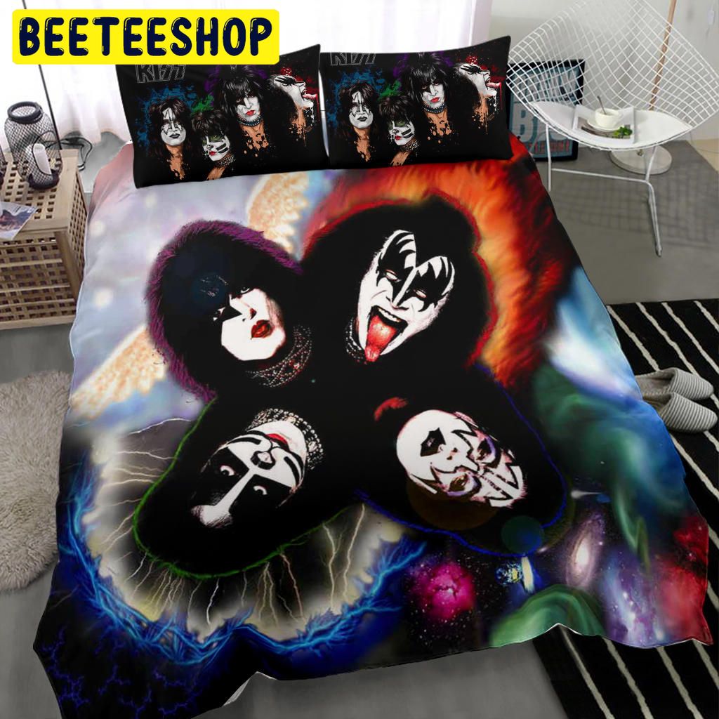 Kiss Rock Band Lover Bedding Aet