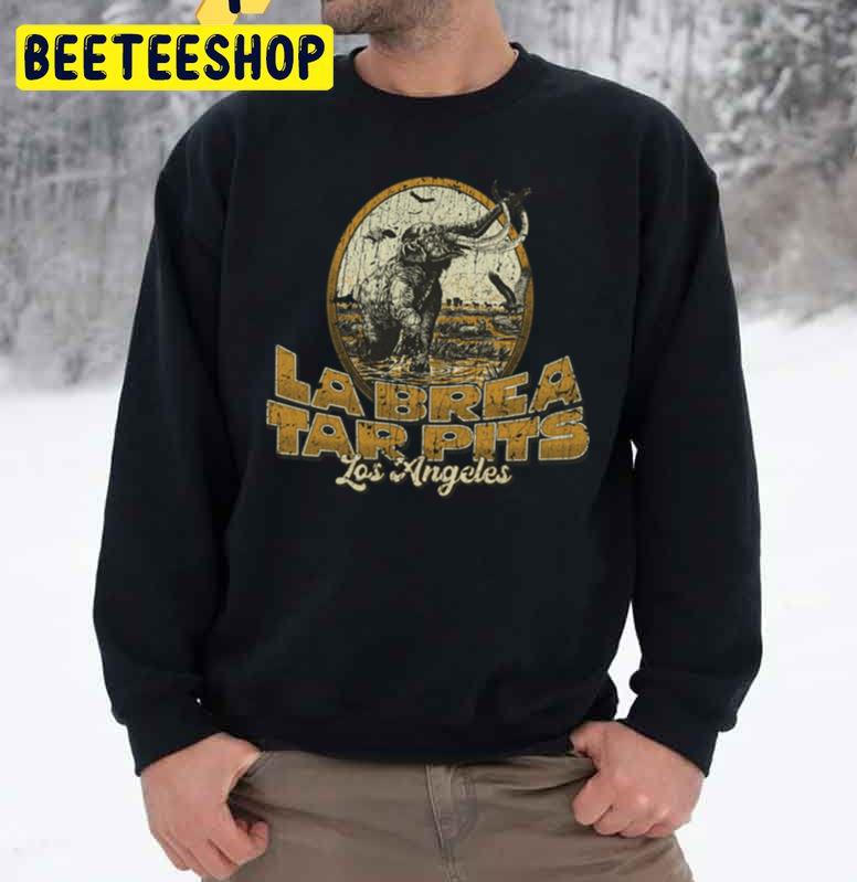 La Brea Tar Pits Los Angeles 1977 Trending Unisex Sweatshirt