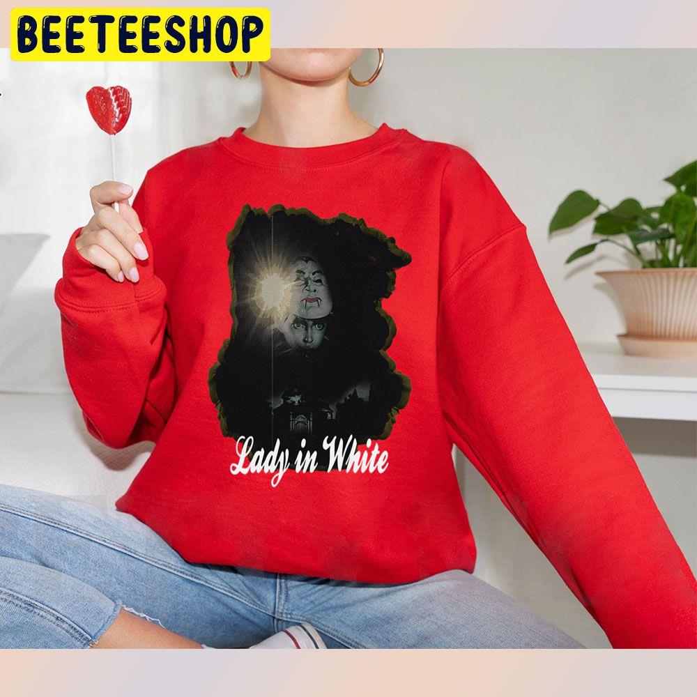 Lady In White Unisex Sweatshirt