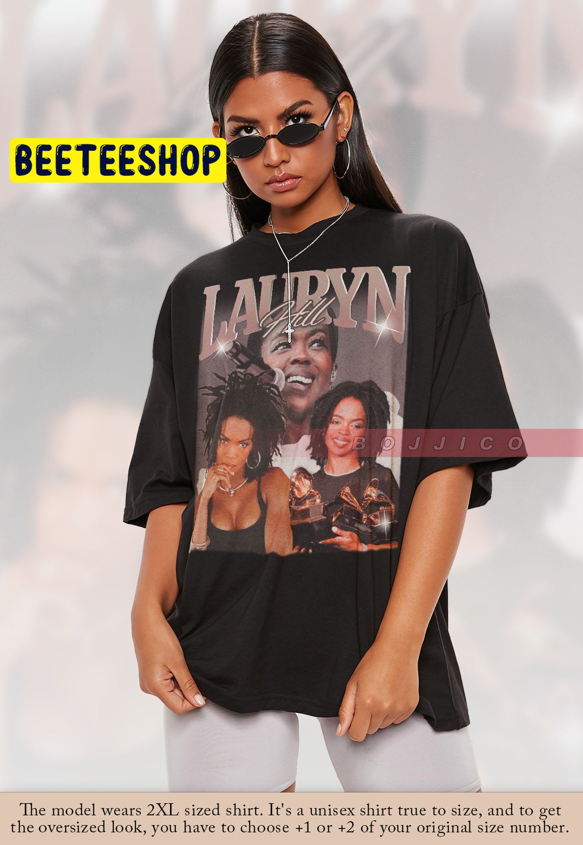 激レアLauryn Hillミスエデュケーションツアーtシャツfugees