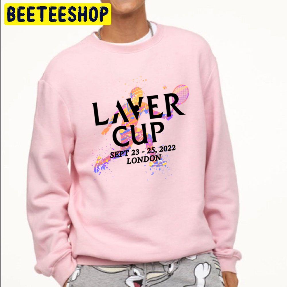 Laver Cup Tennis Player Illustration London 2022 Trending Unisex Sweatshirt