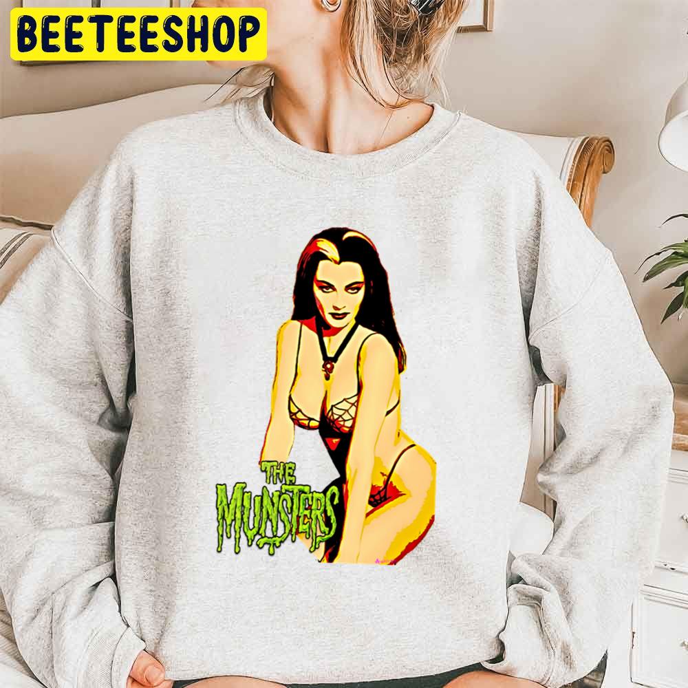 Lily The Munster Pop Art Trending Unisex Sweatshirt