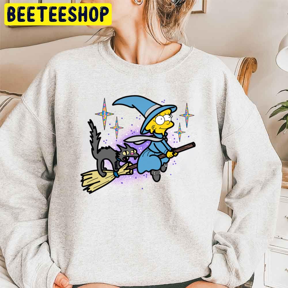 Lisa Witch The Simpsons Halloween Unisex Sweatshirt