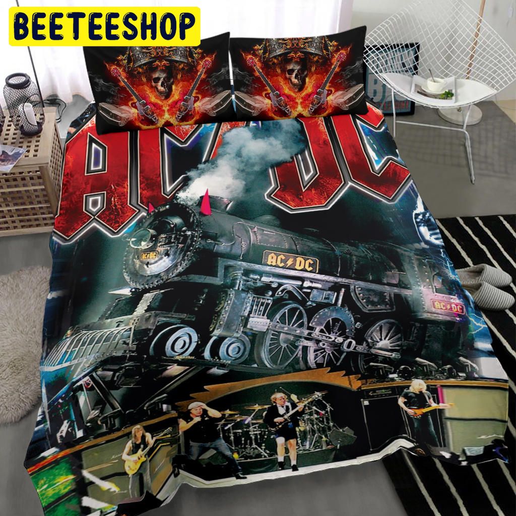 Live At River Plate ACDC Bedding Set