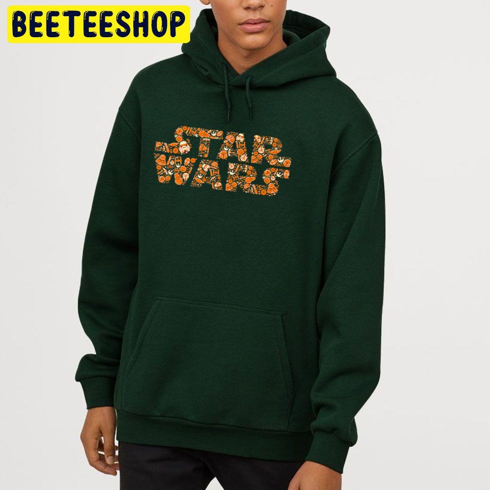 Logo Pumpkins In The Star Wars Halloween Unisex Hoodie