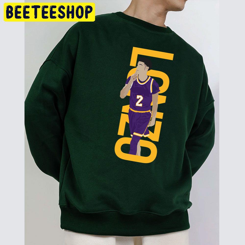 Lonzo Mania Purple Rush Basketball Trending Unisex Sweatshirt