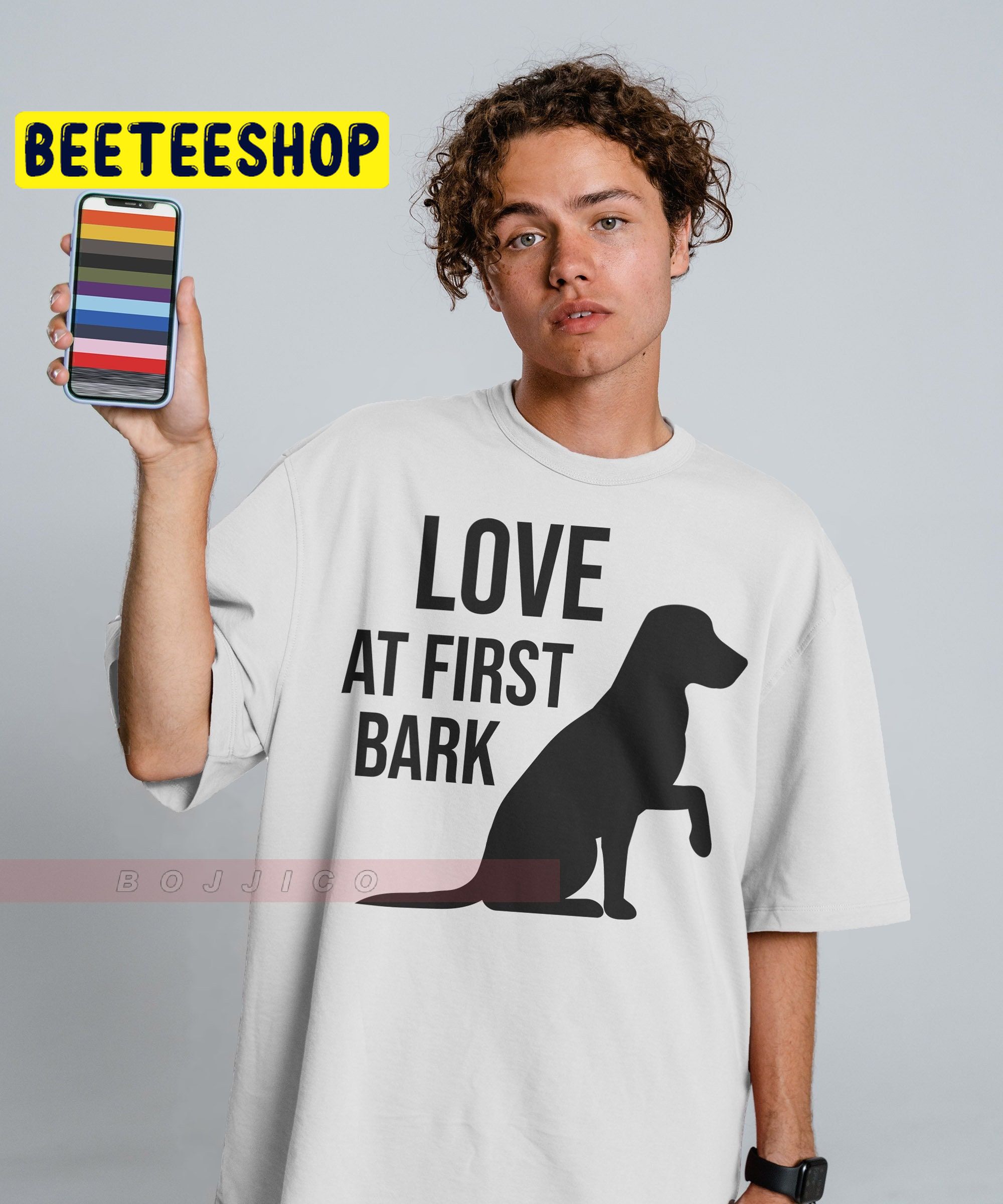 Love At First Bark Trending Unisex T-Shirt