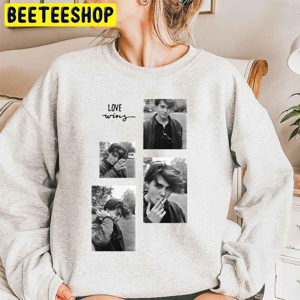 Love Wing Johnny Depp Trending Unisex Sweatshirt