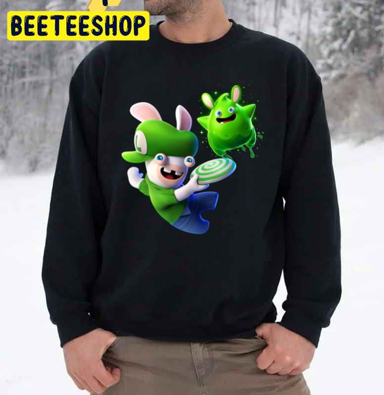 Luigi Mario + Rabbids Sparks Of Hope Game Trending Unisex Sweatshirt