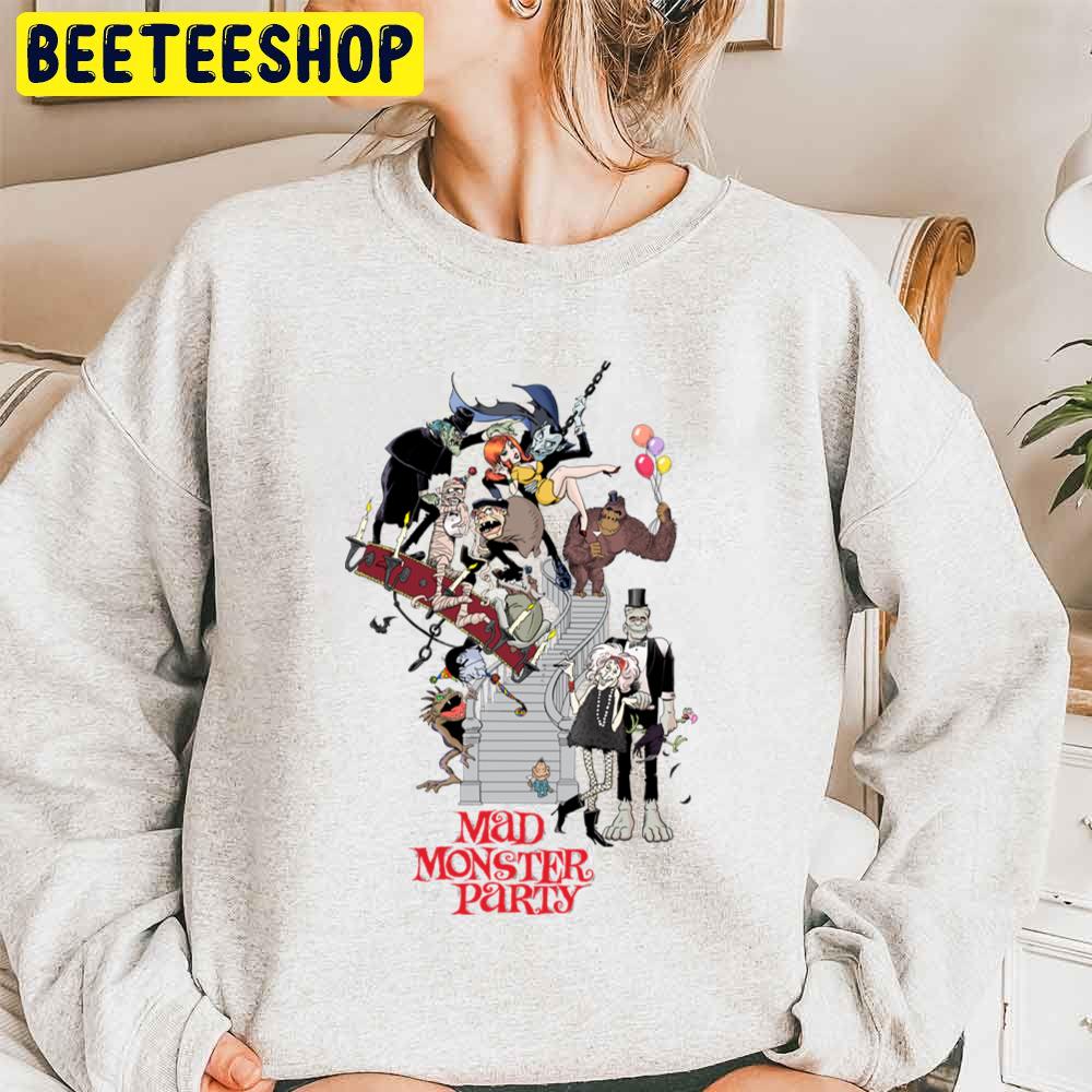 Mad Monster Party From The Cult Animated Film Unisex Sweatshirt