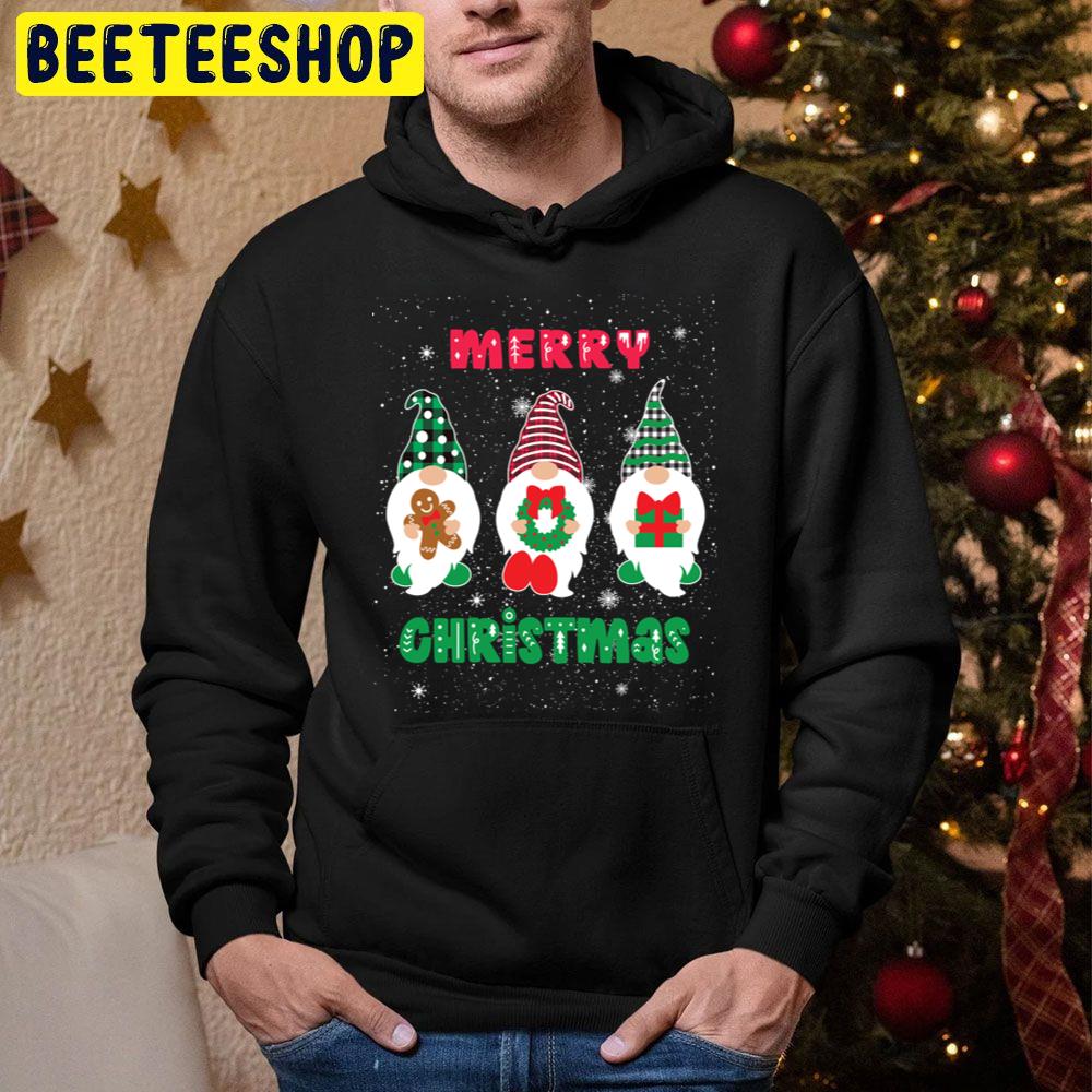 Merry Christmas Gnomies Trending Unisex Hoodie