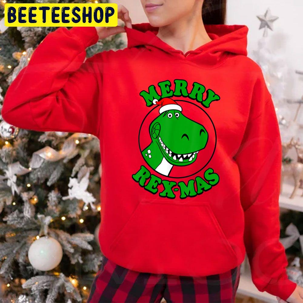 Merry Rex Mas Christmas Trending Unisex Hoodie