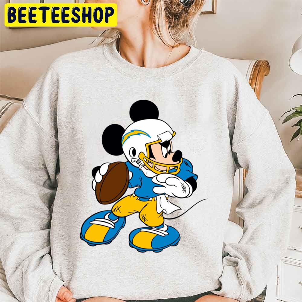 Mickey Los Angeles Chargers Football Sport Trending Unisex Sweatshirt