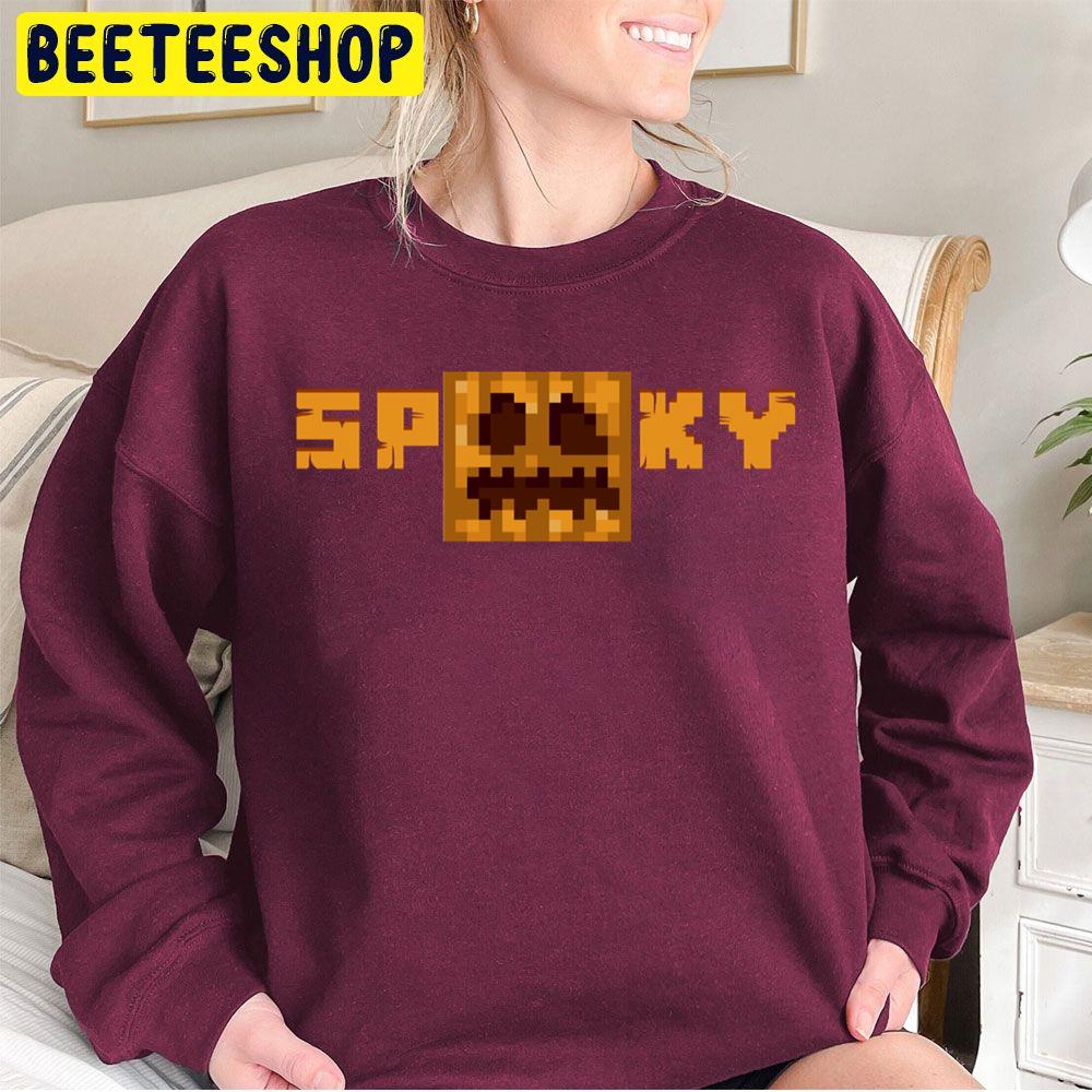 Minecraft Spooky Halloween Trending Unisex Sweatshirt