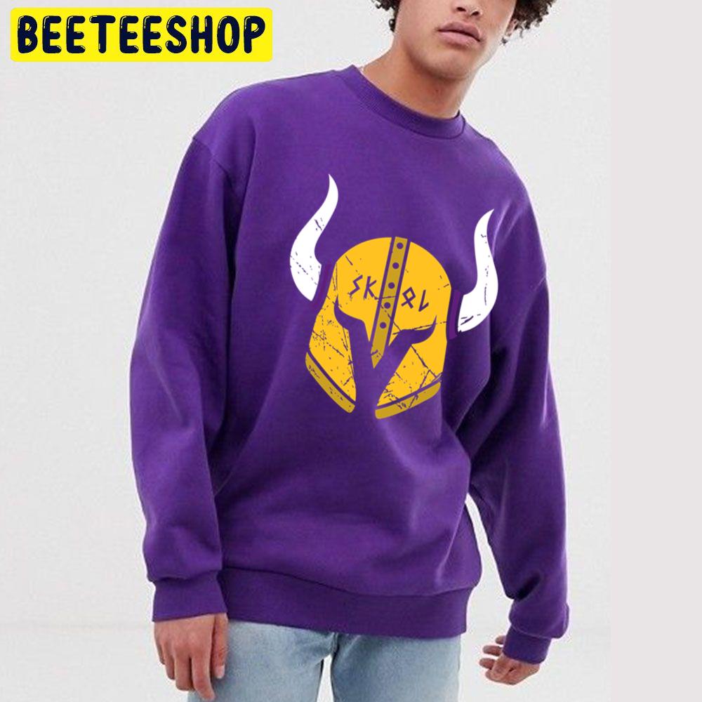 Minnesota Vikings Football Skol Helmet Trending Unisex Sweatshirt