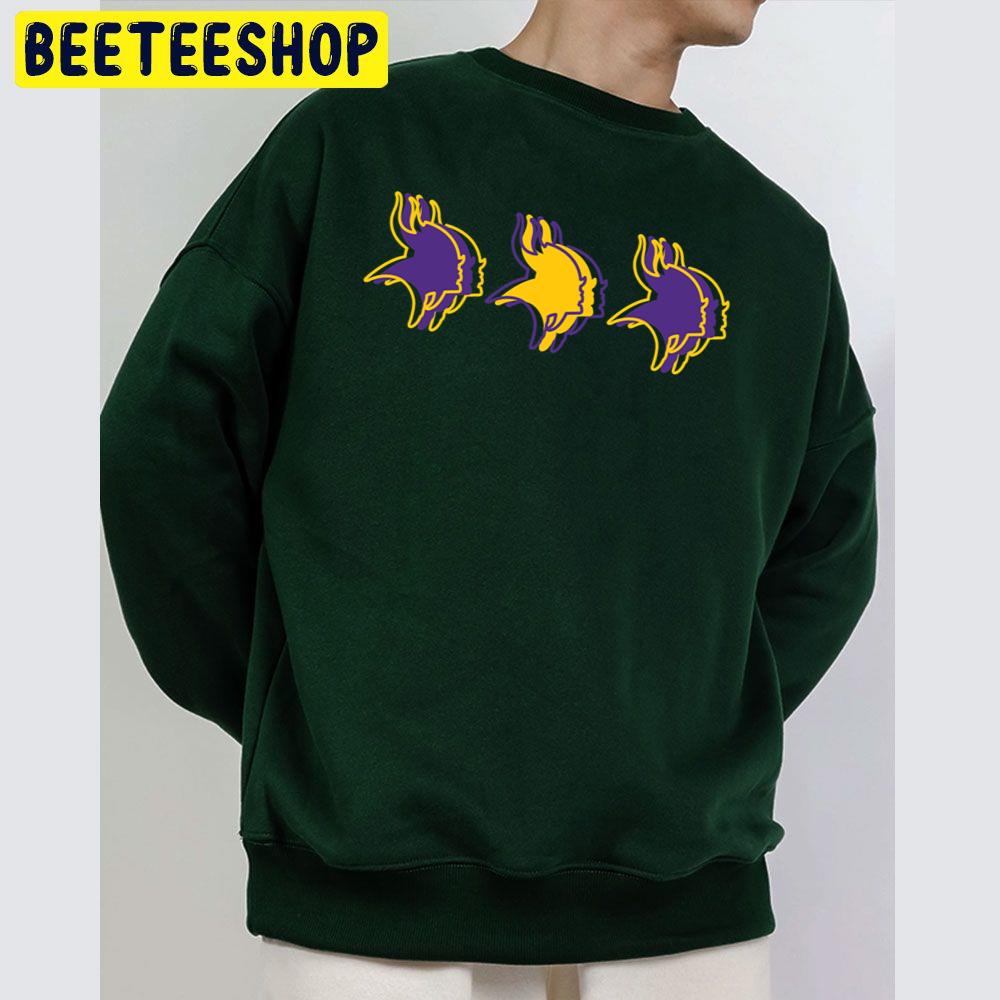 Minnesota Vikings Pattern Football Trending Unisex Sweatshirt