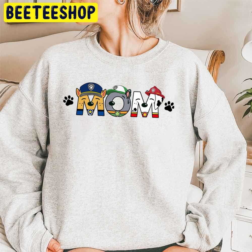 Mom Paw Patrol Style Trending Unisex Sweatshirt