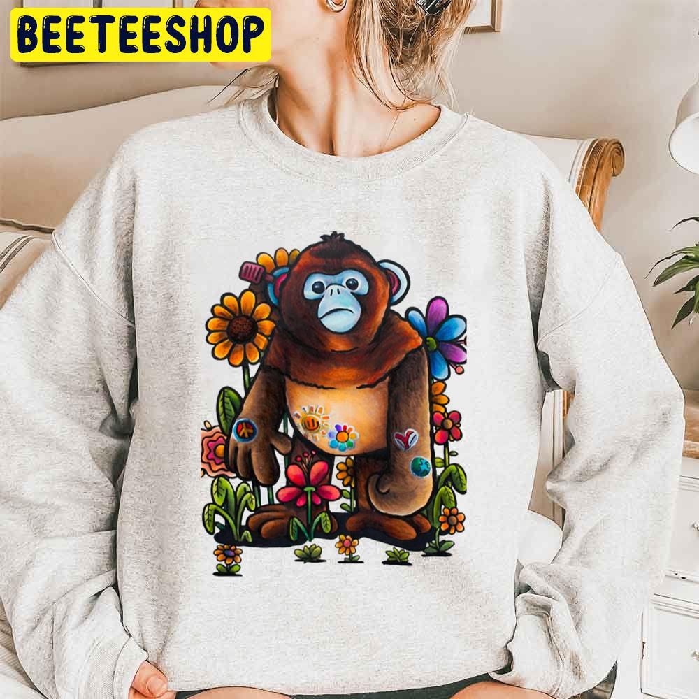 Monkey Drawin Trending Unisex Sweatshirt