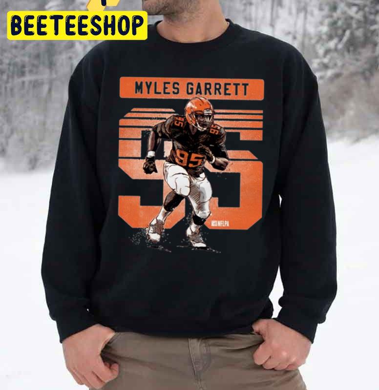 Myles Garrett 95 For Cleveland Browns Football Trending Unisex Sweatshirt