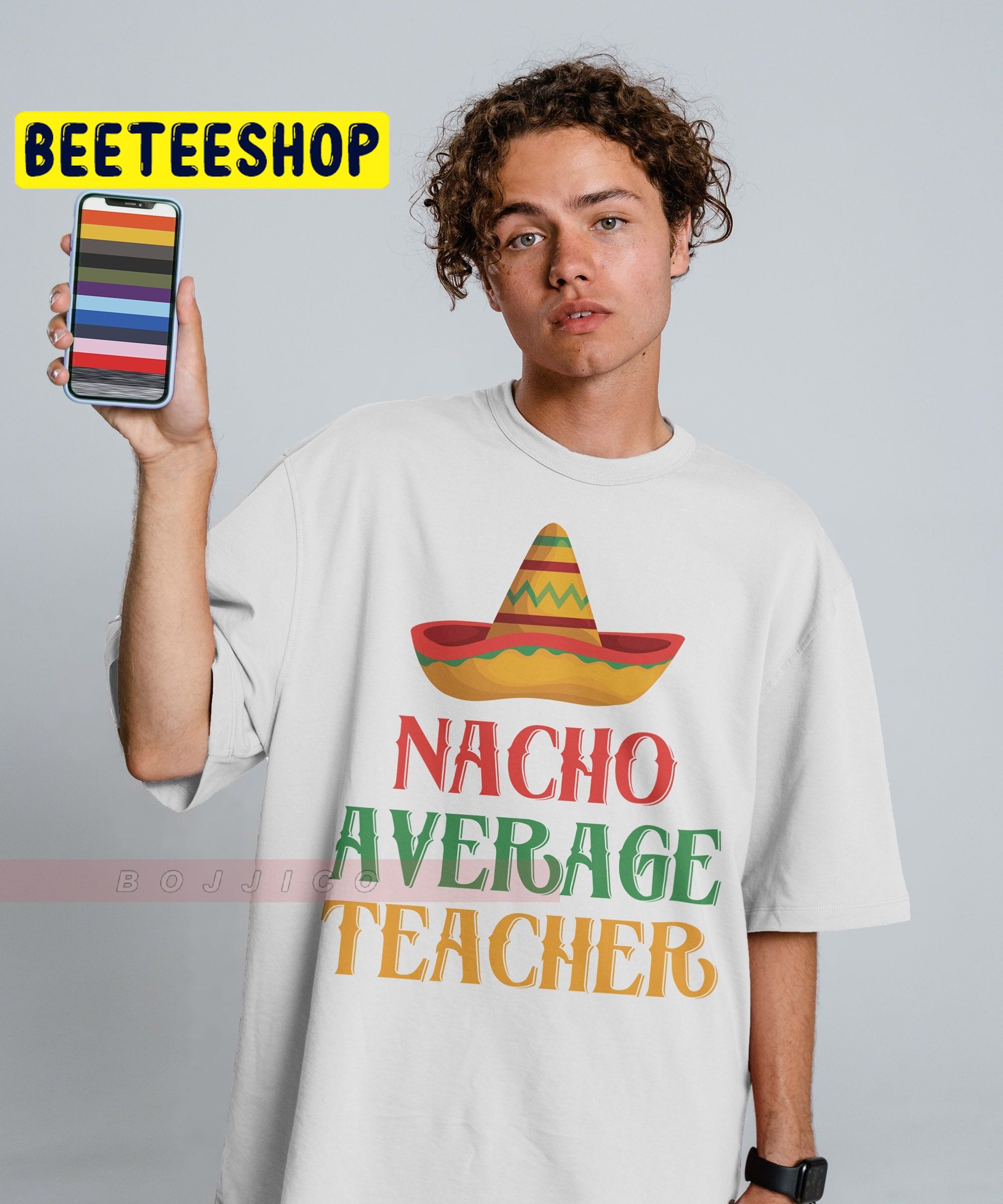 Nacho Average Teacher Trending Unisex T-Shirt