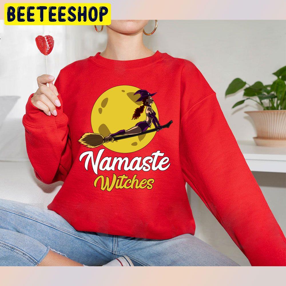 Namaste Witches Halloween Trending Unisex Sweatshirt