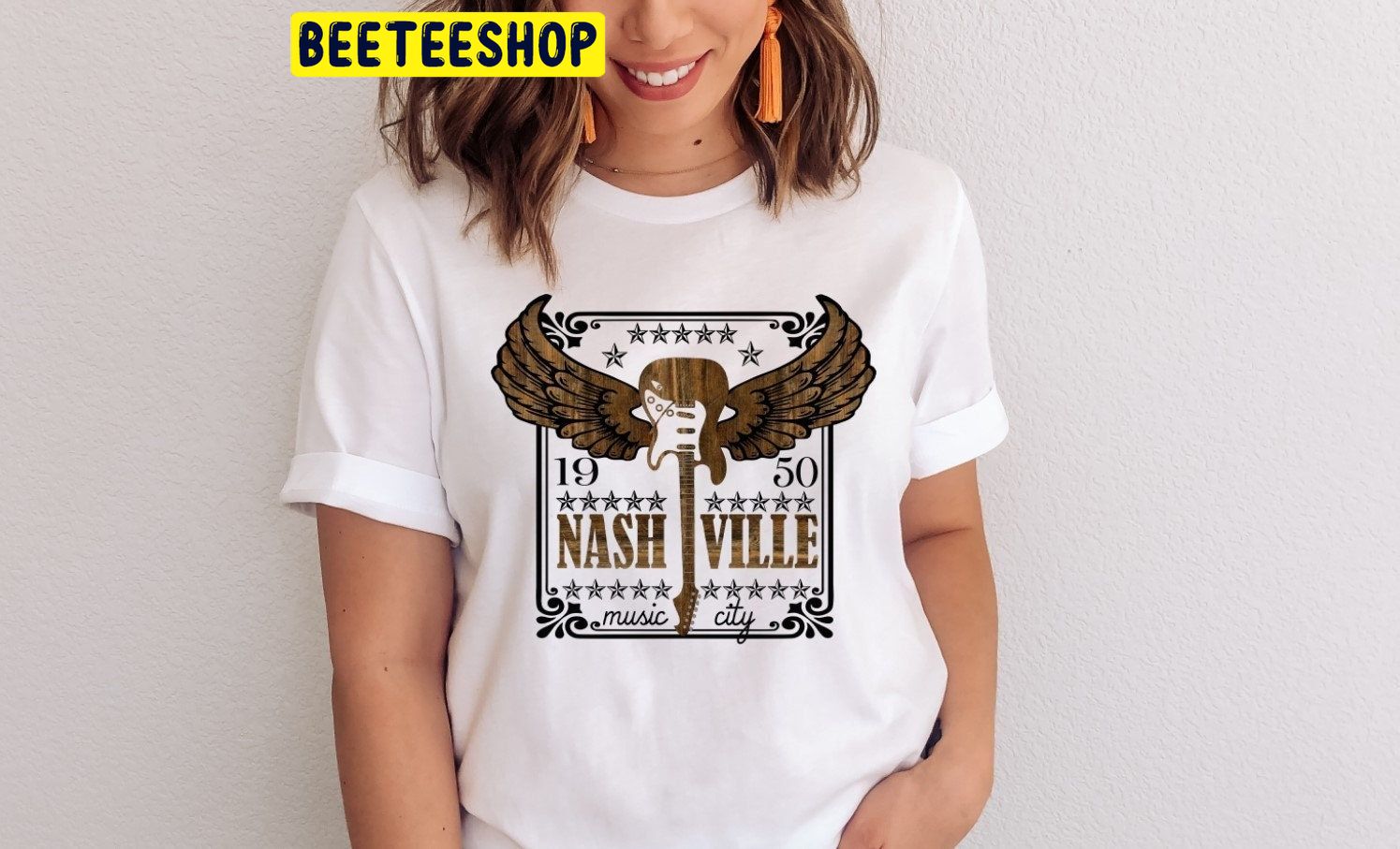 Nashville Music City Country Music Lovery Trending Unisex T-Shirt