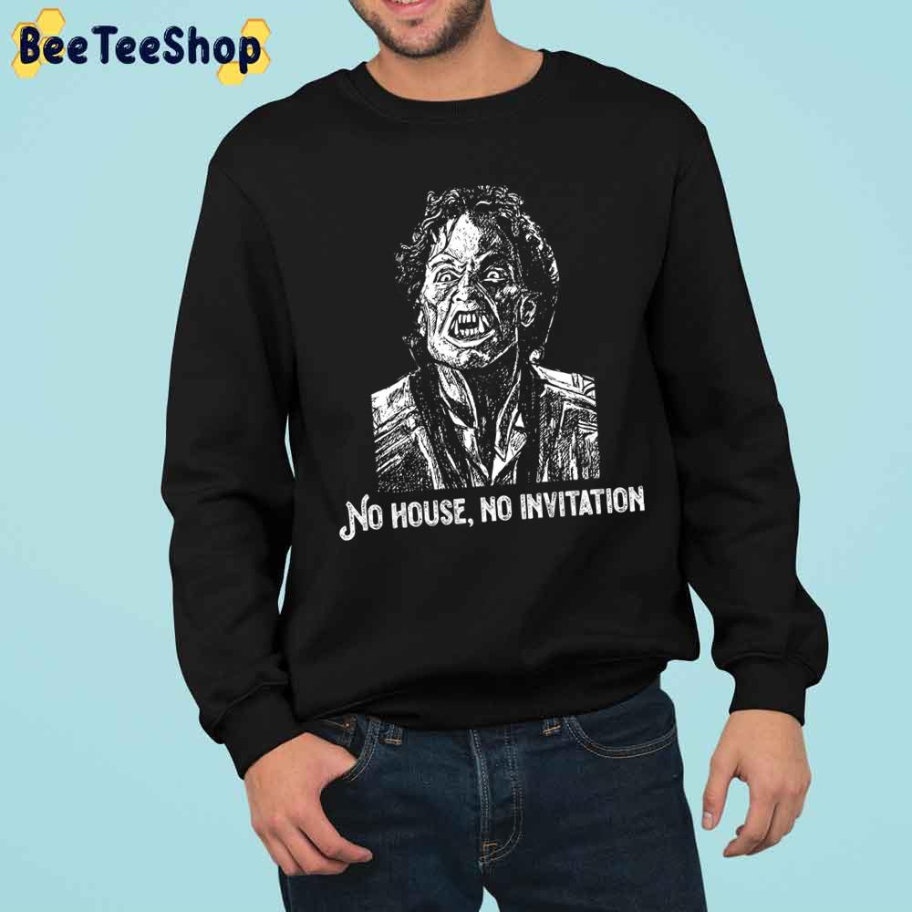 No House No Invitation Fright Night Terror Vampires Films Unisex Sweatshirt