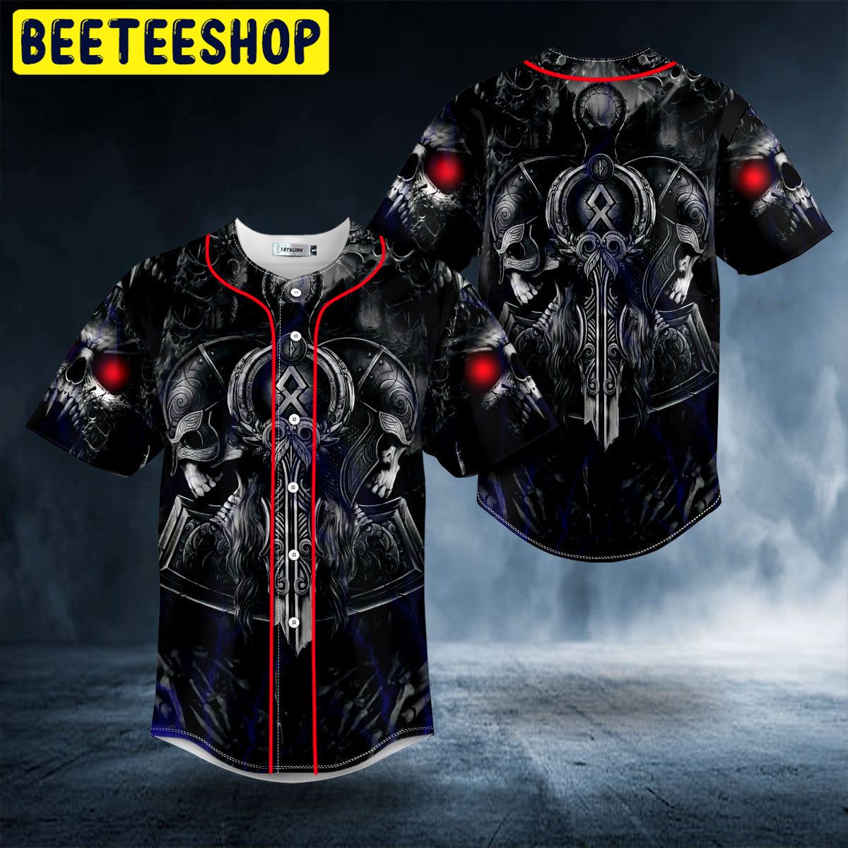 Norse Myth Valhalla Warrior Viking Trending Baseball Jersey