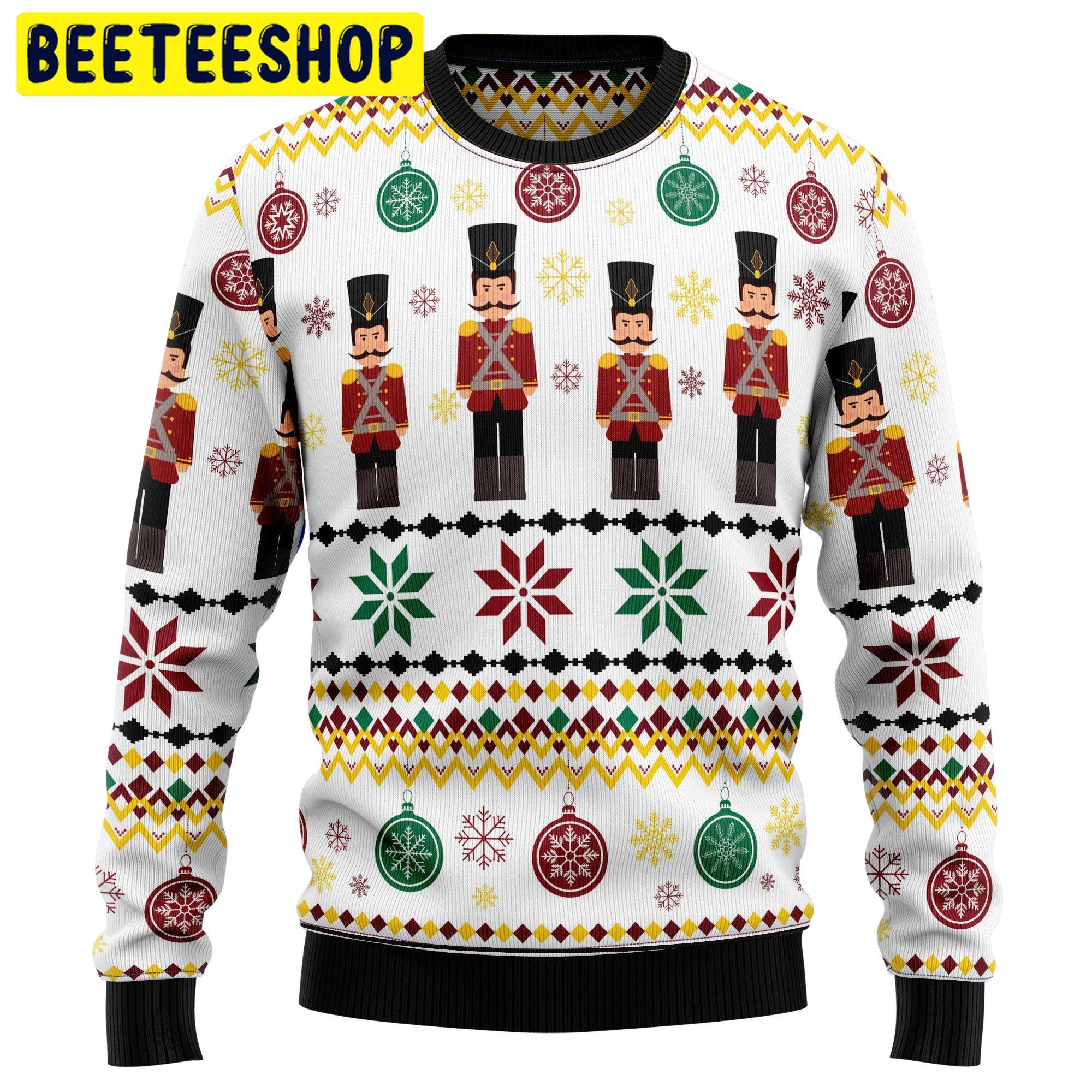 Nutcracker Group Trending Ugly Christmas Sweatshirt