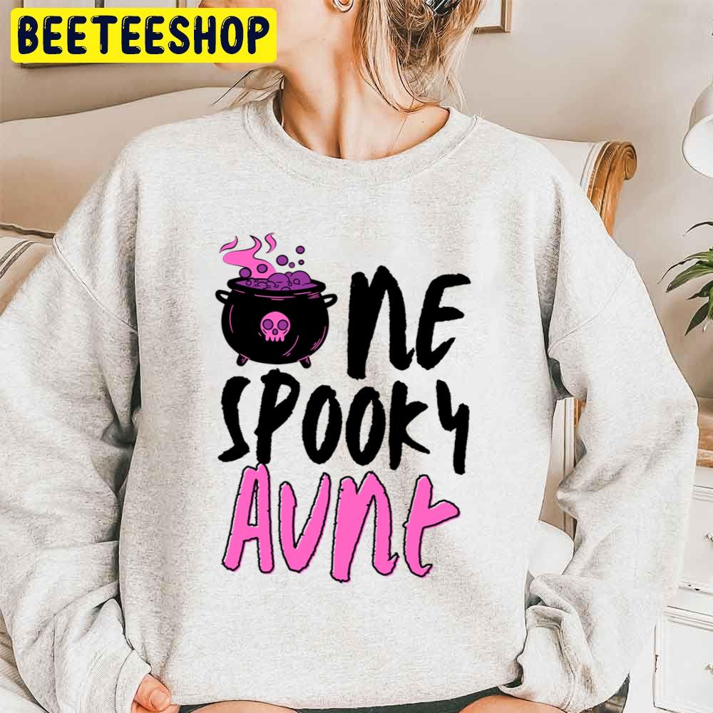 One Spooky Aunt Aunt Halloween Trending Unisex Sweatshirt