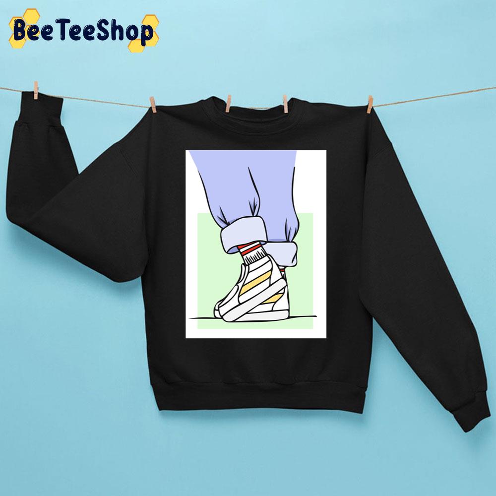 Pastel Walk Van Shoes Trending Unisex Sweatshirt