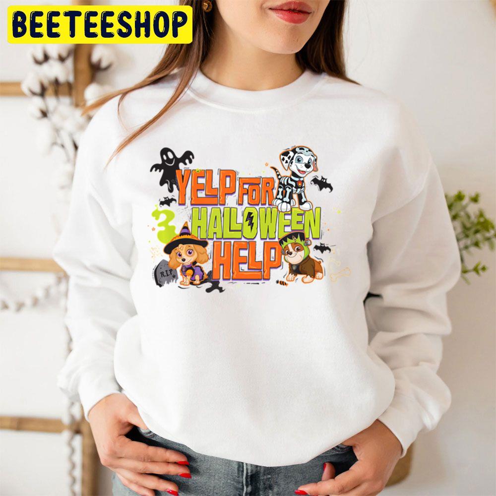 Paw Patrol Halloween Yelp For Help Trending Unisex Sweatshirt