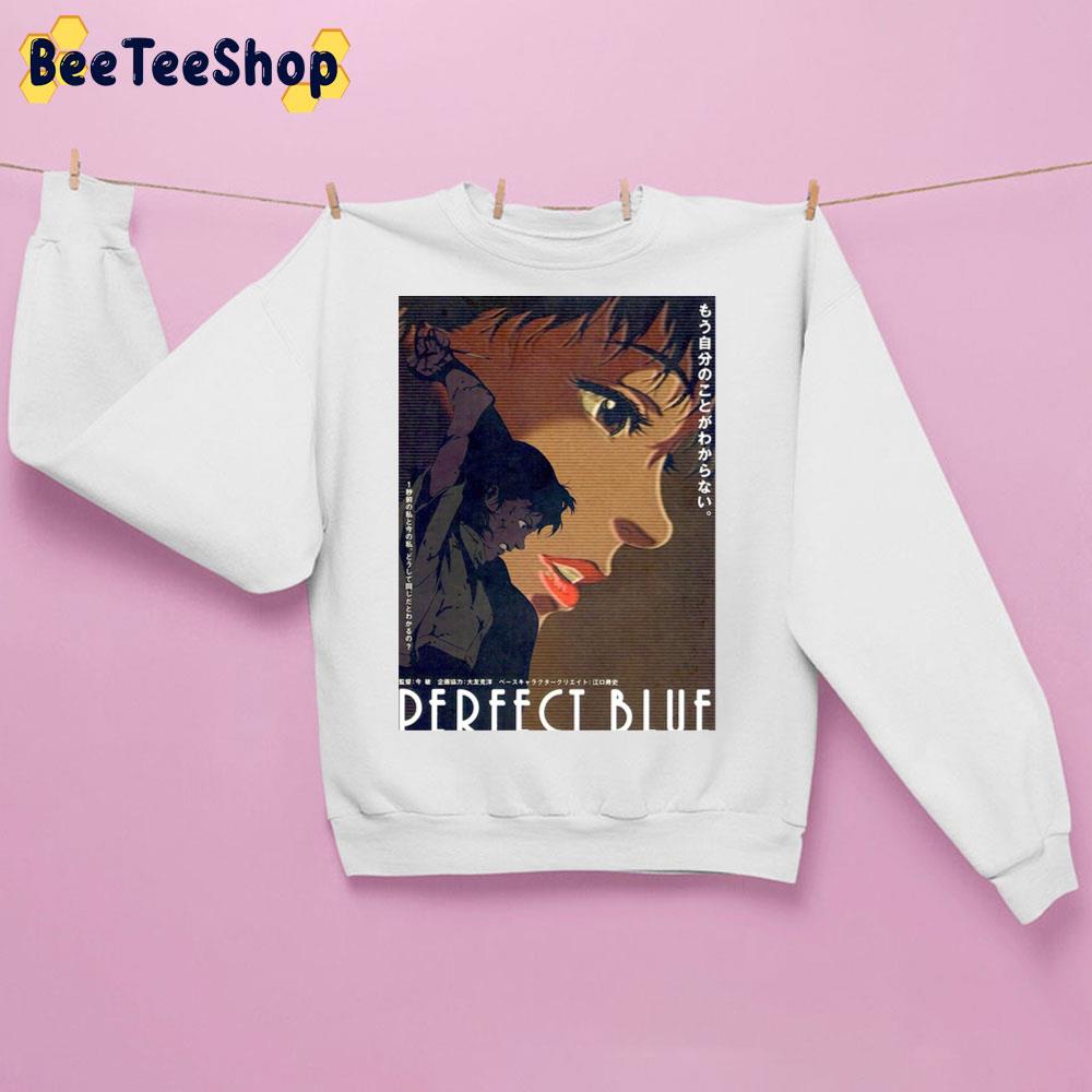 Perfect Blue 1997 Satoshi Kon Original Theatrical Poster Trending Unisex Sweatshirt