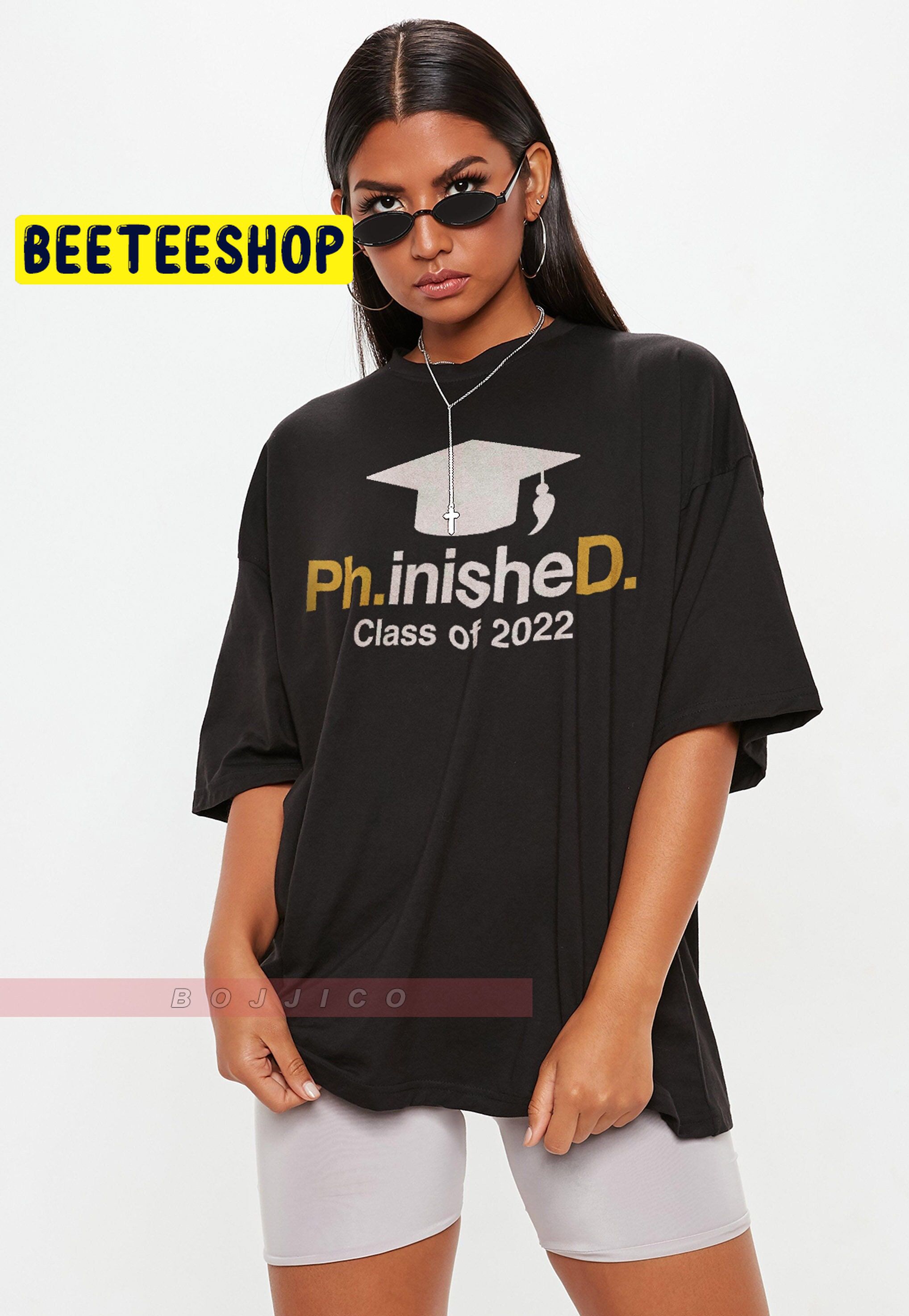 Phinished Phd Finished Pun Trending Unisex T-Shirt