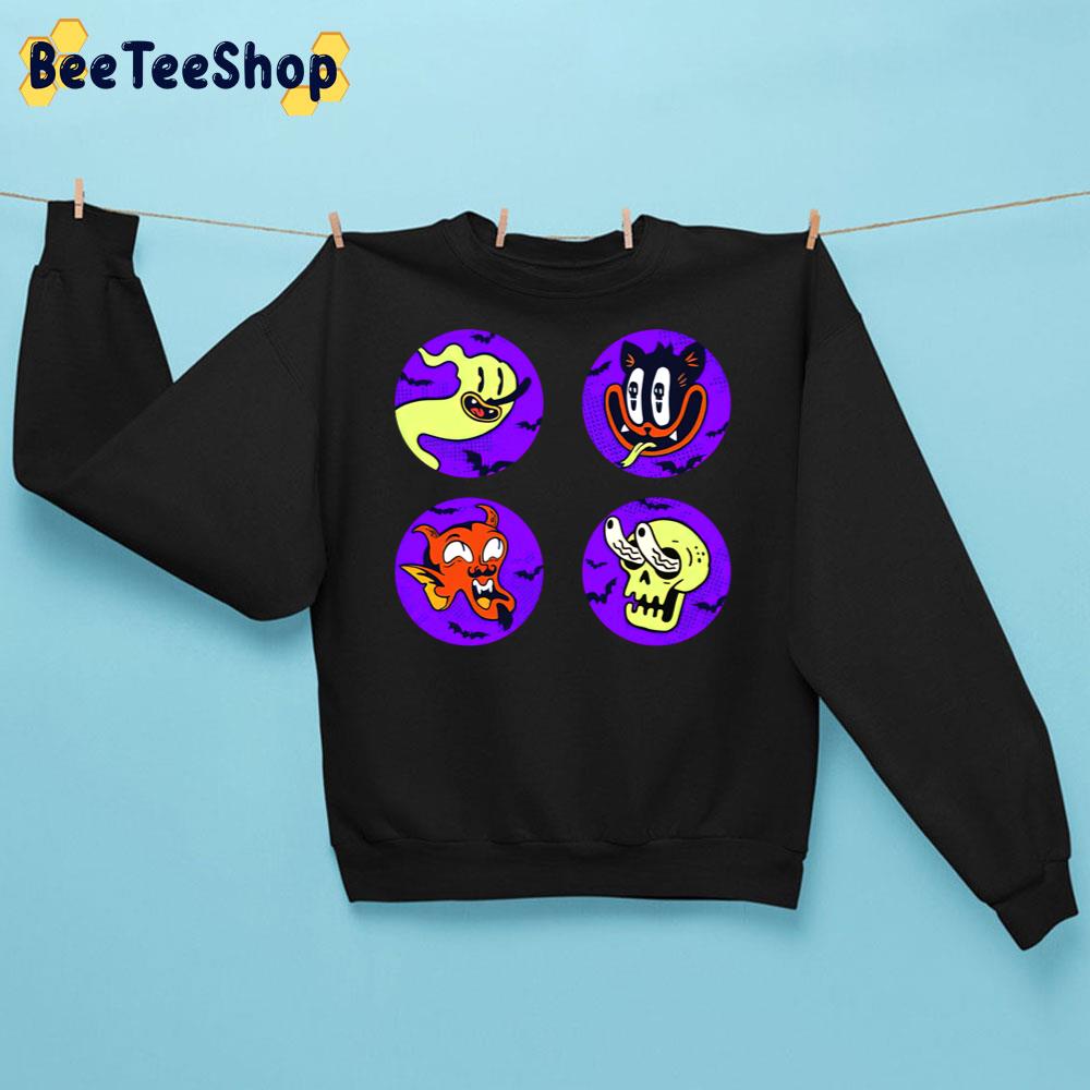 Pop Art Halloween Exploring Trending Unisex Sweatshirt