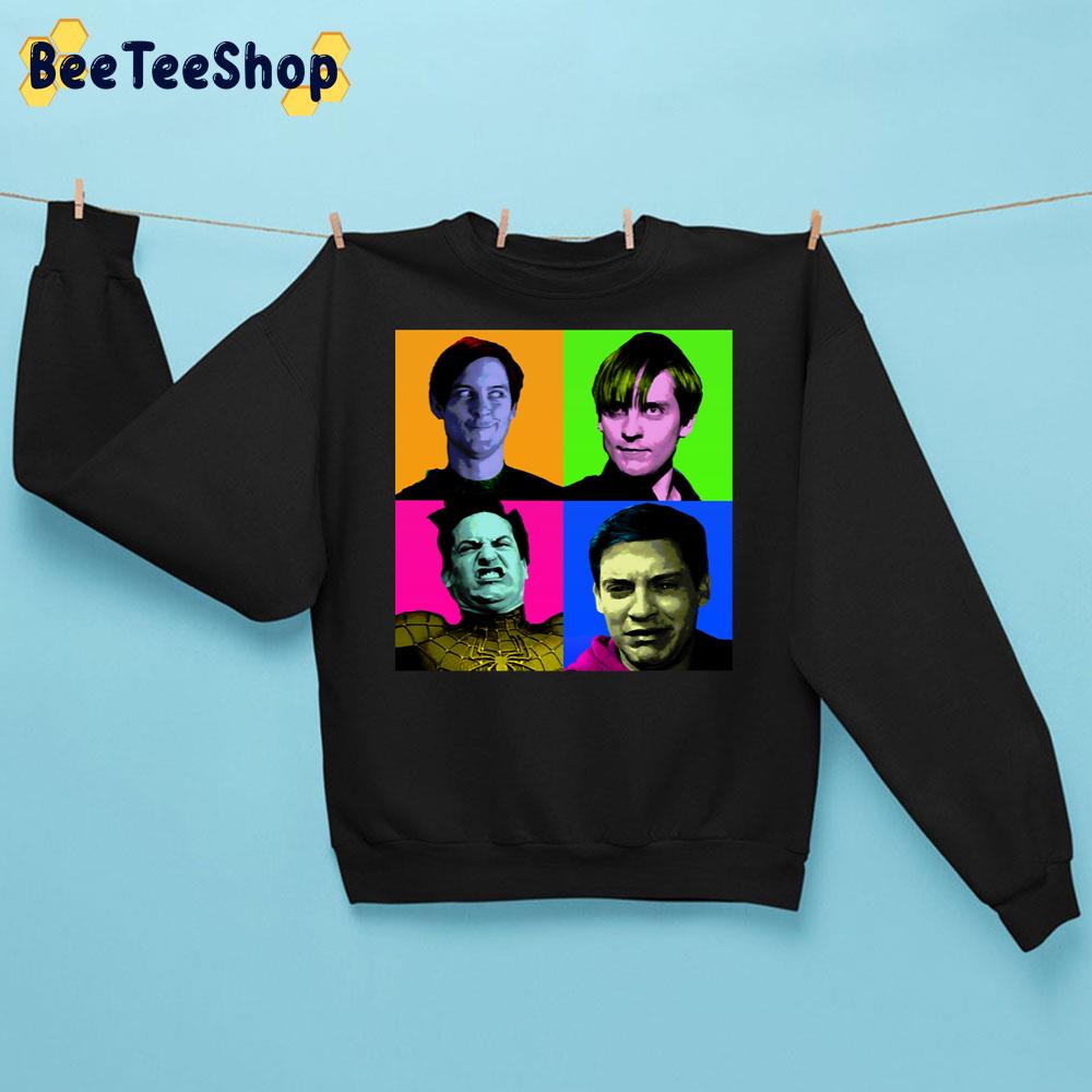 Pop Art Tobey Maguire Spider Man Unisex Sweatshirt