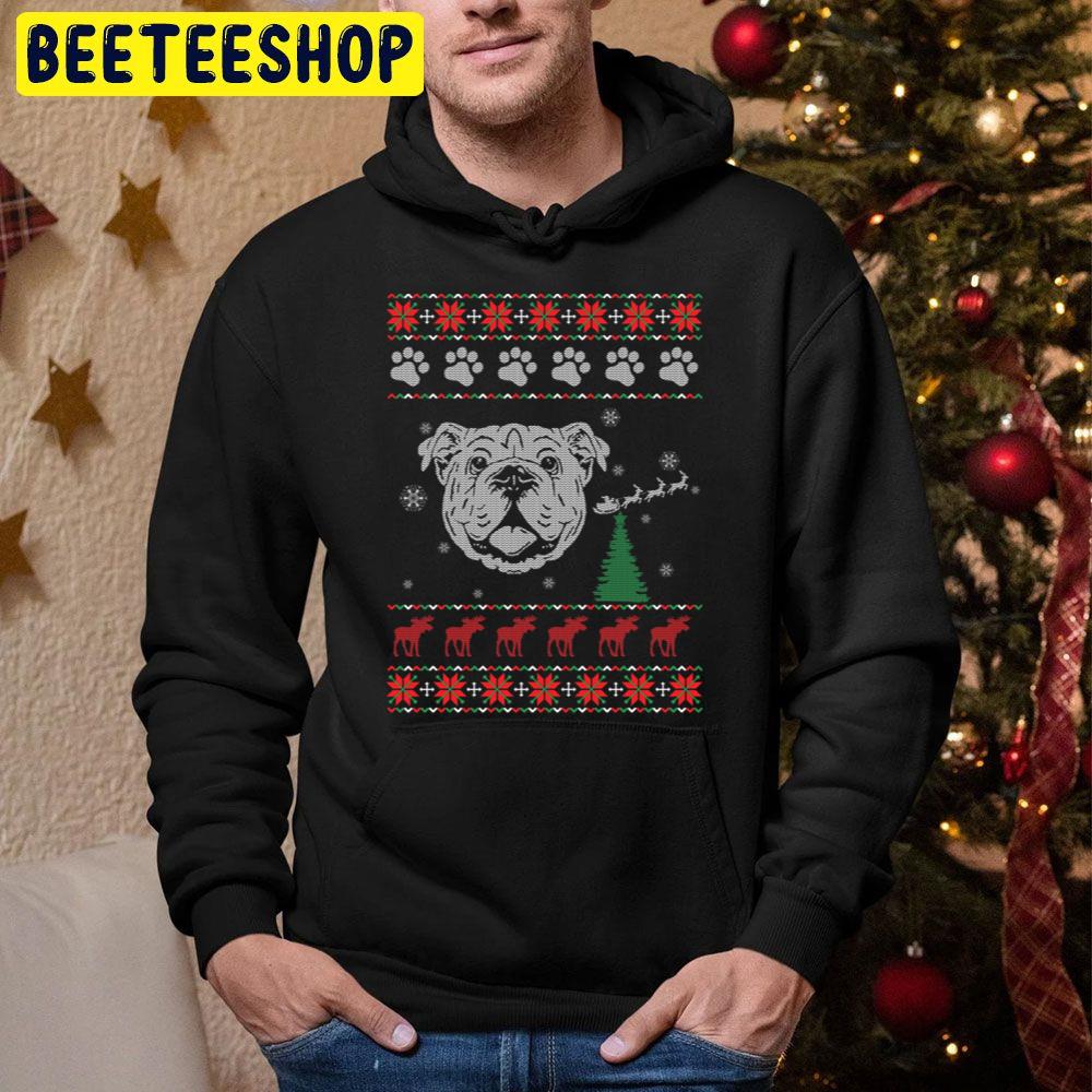 Pug Dog Knit Christmas Trending Unisex Hoodie